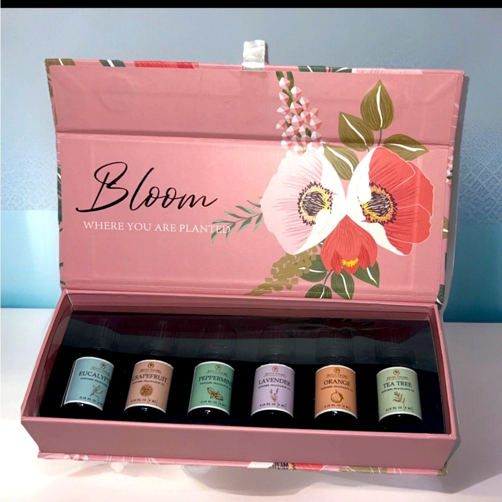 Home Aromatherapy Set Premium Fragrance Blended with Essential Oil. 6 bottles.